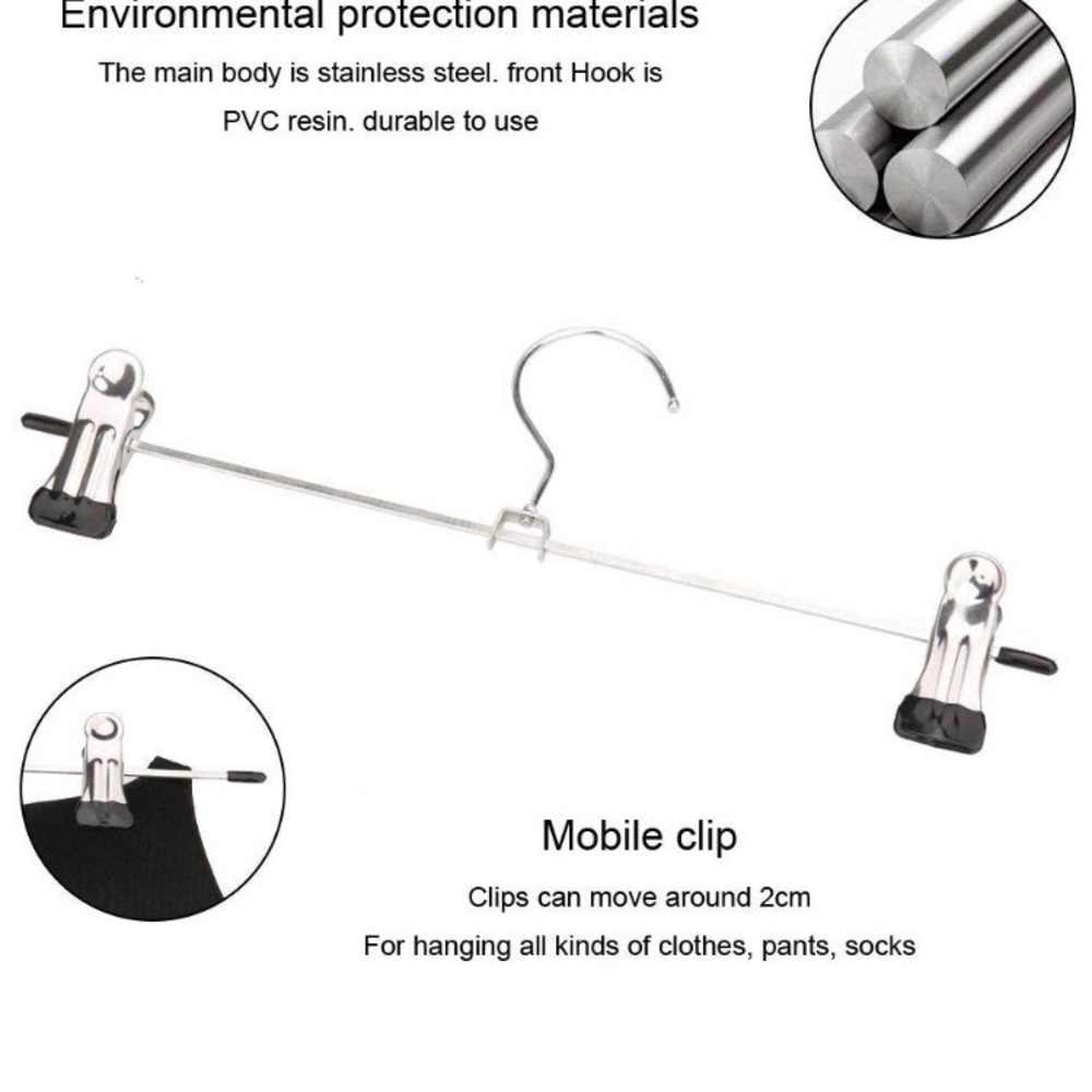 FREE 10 Hangers with clips - add to any bundle